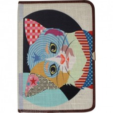 Abstract Cat Notebook - Large